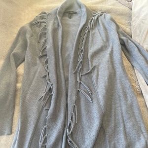 Womens Gray Sweater Cardigan from White House Black Market